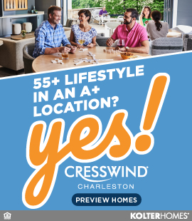 Kolter Cresswind Charleston New Homes 55 Plus Summerville SC