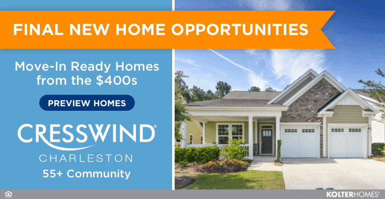 Kolter Cresswind Charleston New Homes 55 Plus Final Opportunitiesrville SC