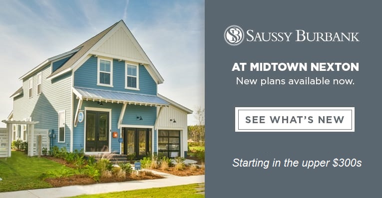 Nexton Midtown Saussy Burbank New Homes Summerville SC Banner Ad