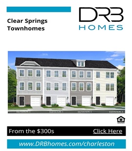 Clear Springs Townhomes DRB Homes North Charleston SC New Homes