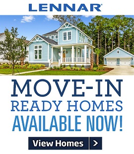 Lennar Charleston SC Move In Ready Homes For Sale Banner Ad