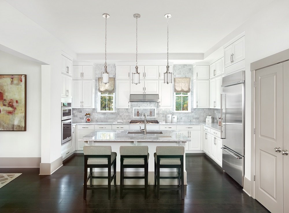 Kitchen of the AshtonWoods at LimehouseVillage