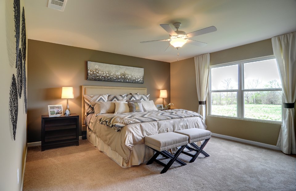 MasterBedroom of the Centex at RiceField