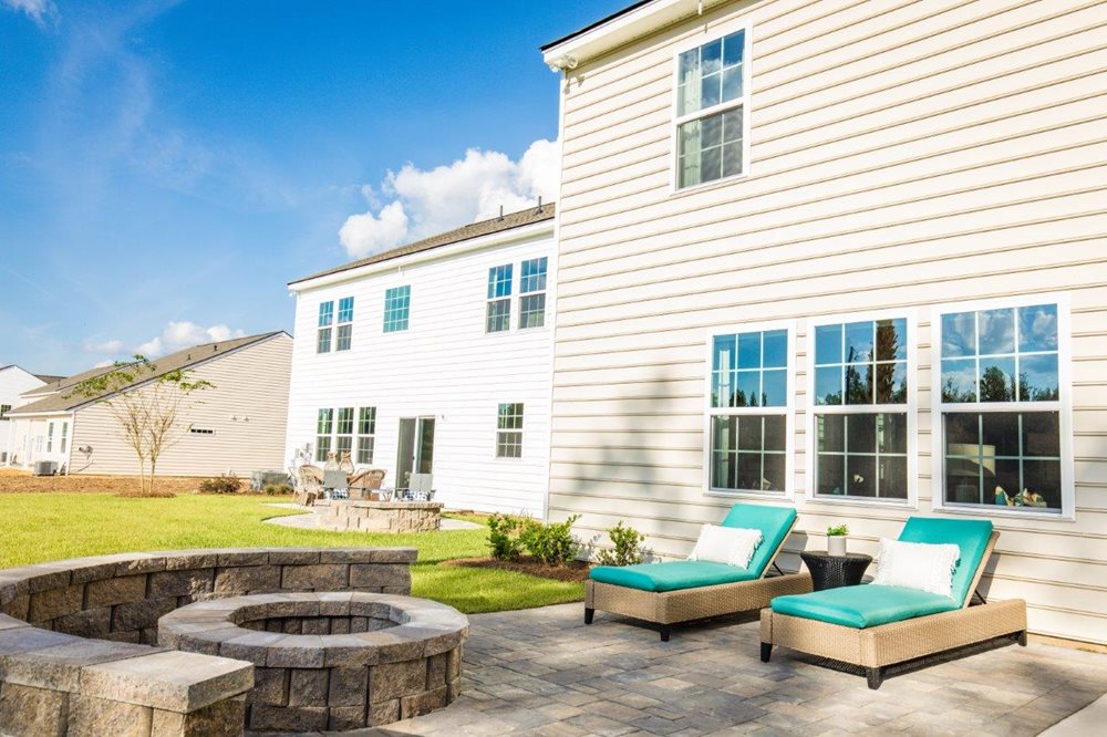 EvansBackPatio of the Lennar at TimberTrace
