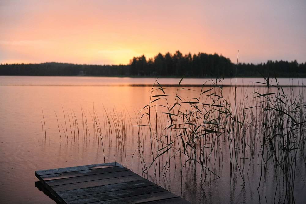 LakeSunset of the MccordsFerry at TwistedOak