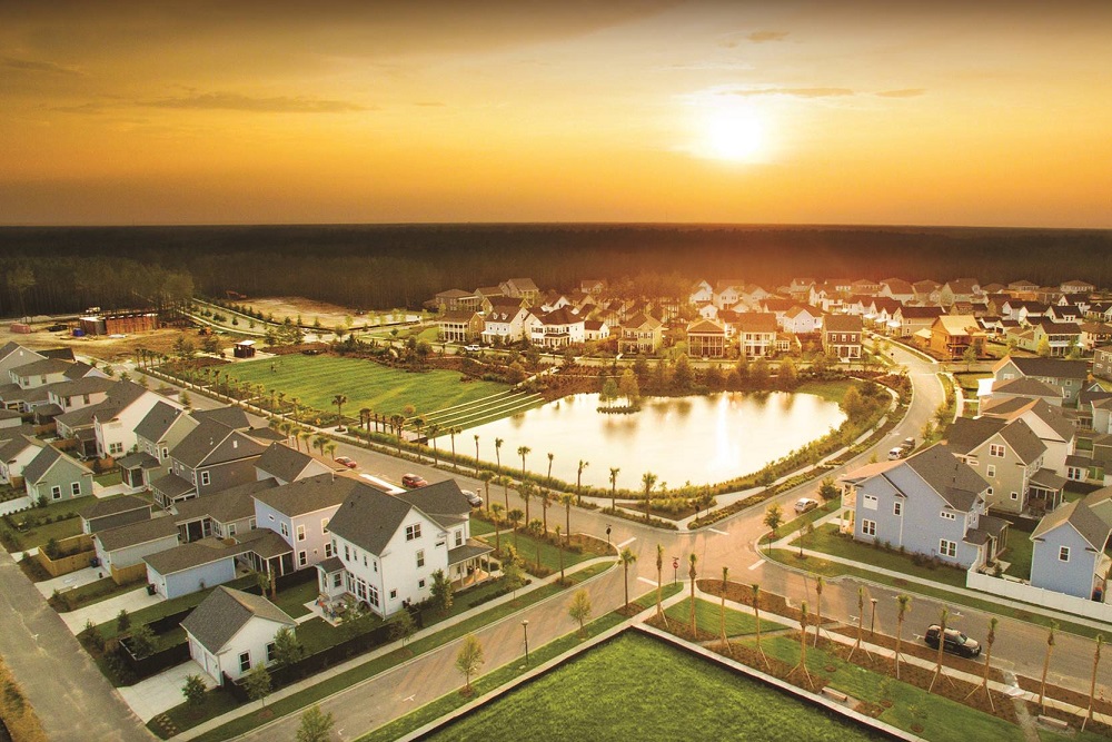 Aerial of the Developer at Nexton