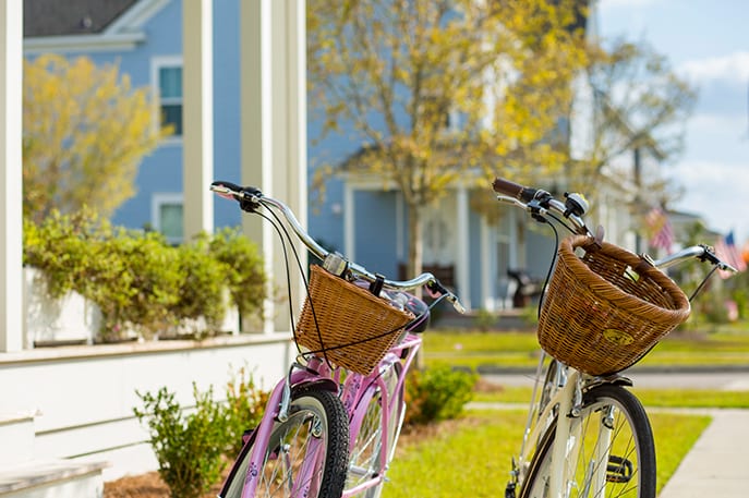 Bikes of the Developer at Nexton