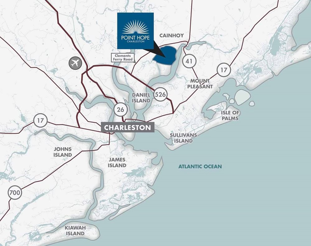Map of the Developer at PointHope