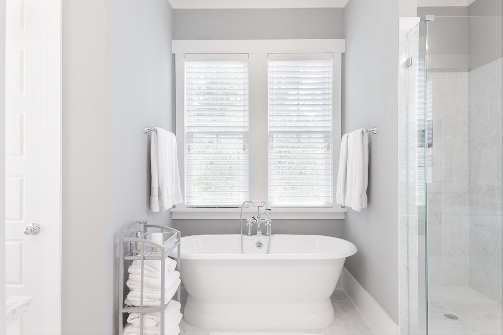 Bathroom of the SaussyBurbank at RiversideCarolinaPark