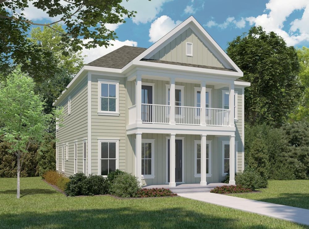 TeaOliveExterior2 at PinelandVillage by CenterPark