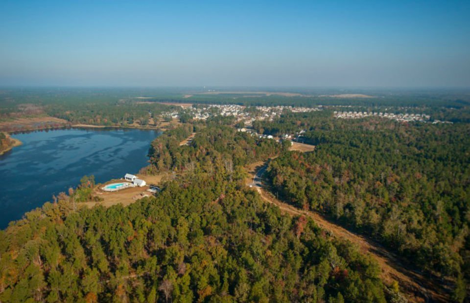 Aerial at Foxbank by Centex