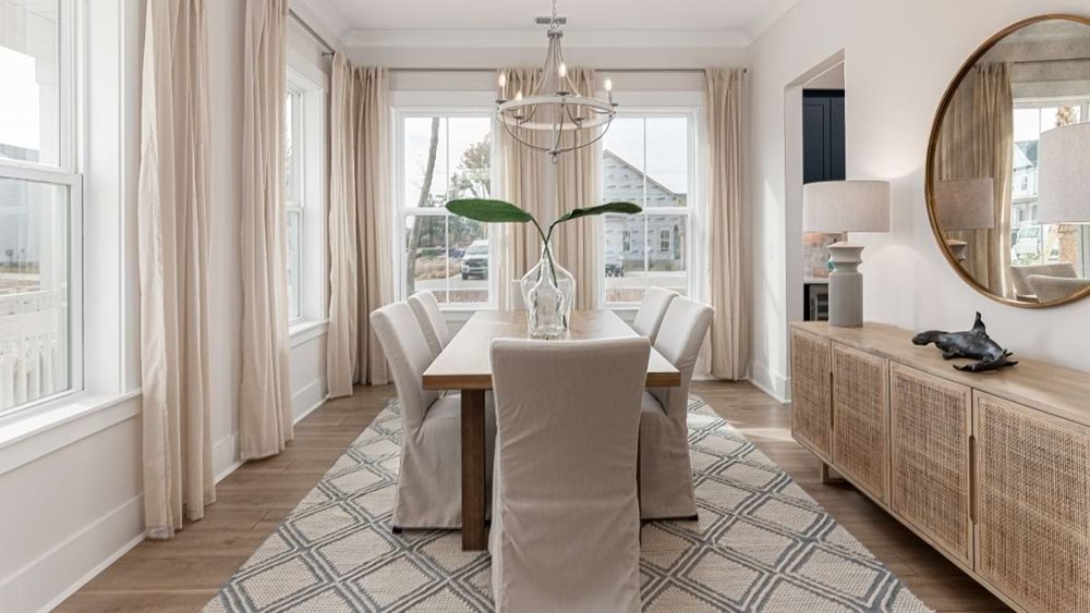 Dining at BallamOaks by DRBHomes