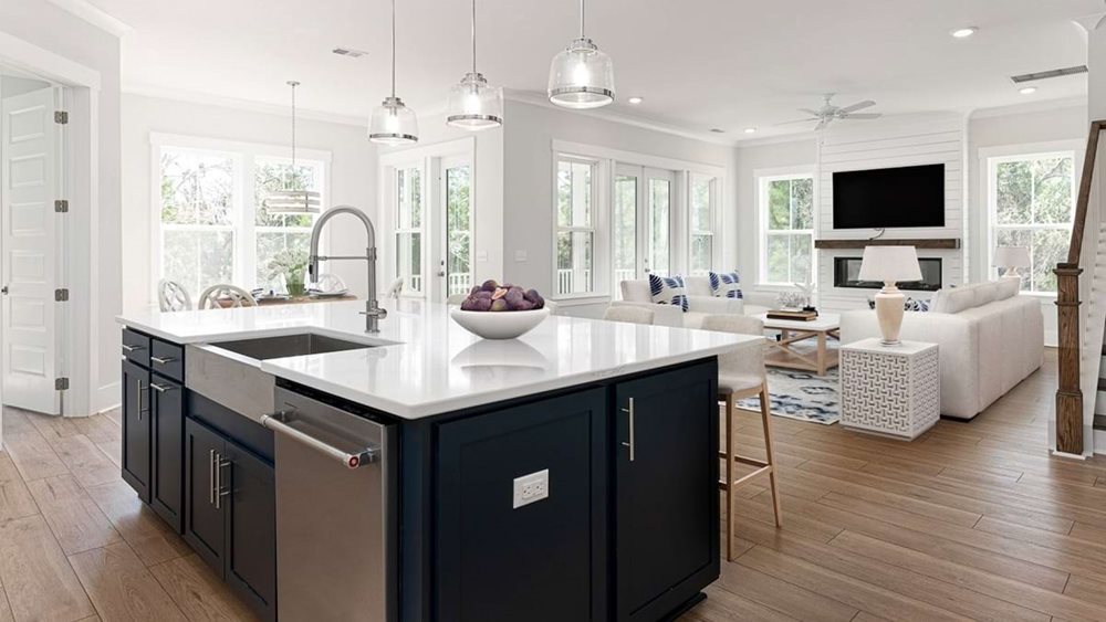 Kitchen at BallamOaks by DRBHomes