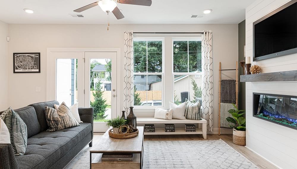 LivingRoom2 at CooperRiverTownes by DRBHomes