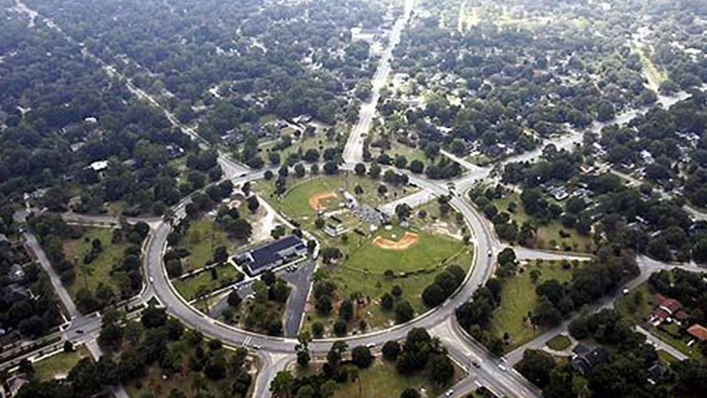 ParkCircle Aerial at CooperRiverTownes by DRBHomes