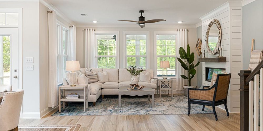 LivingRoom at EnclaveSouthPointe by DRB Coastal