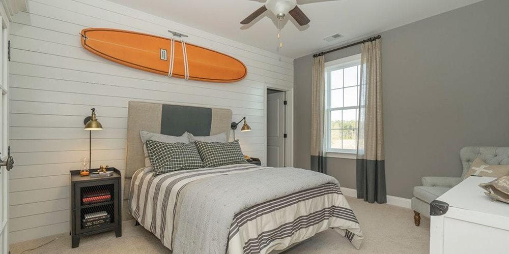 Bedroom at EnclaveStratton by DRB Coastal
