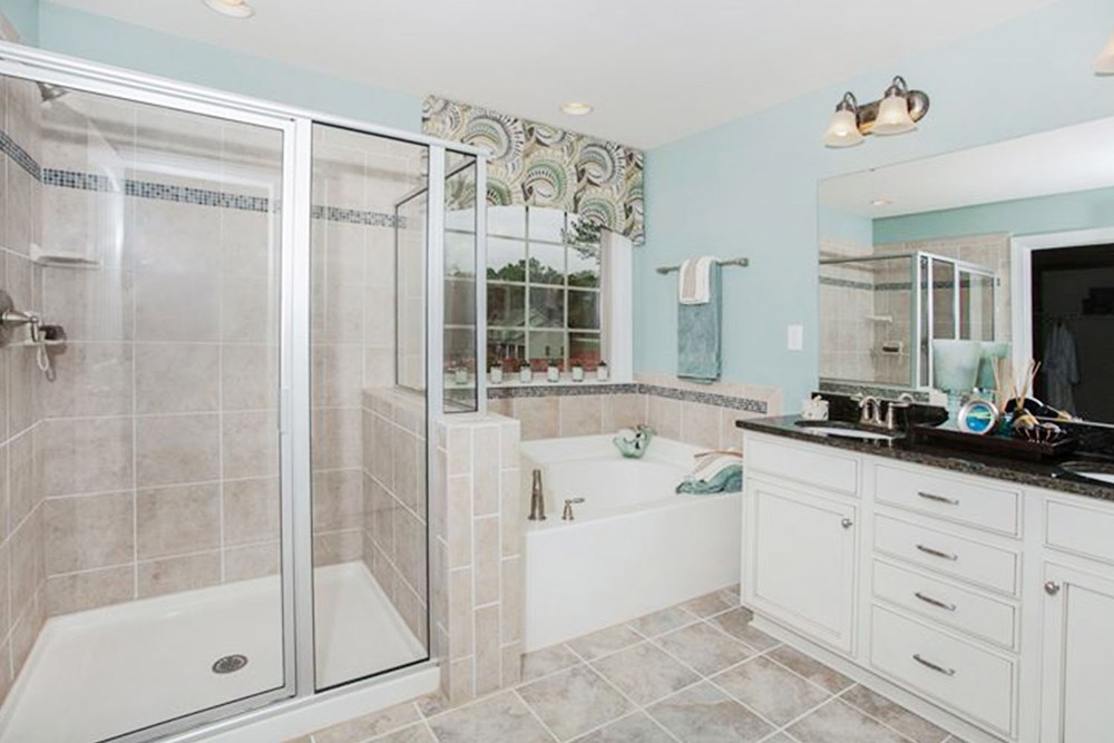 Bathroom at SaltgrassPointe by DanRyan