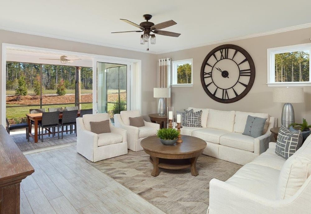 LivingRoom at Nexton by DelWebb