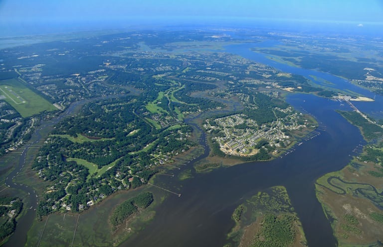 Aerial at DunesWest by JohnWIeland