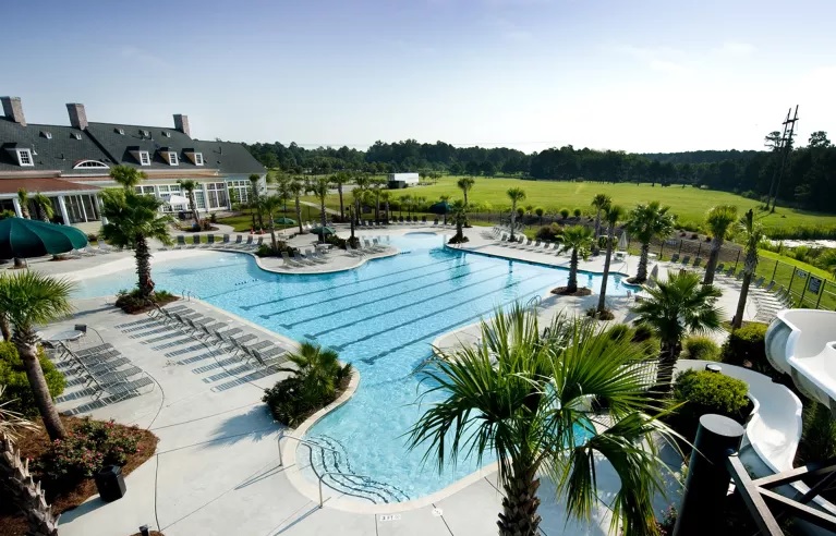 Pool at DunesWest by JohnWIeland