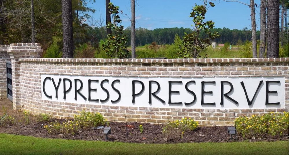 Entrance at CypressPreserve by Lennar