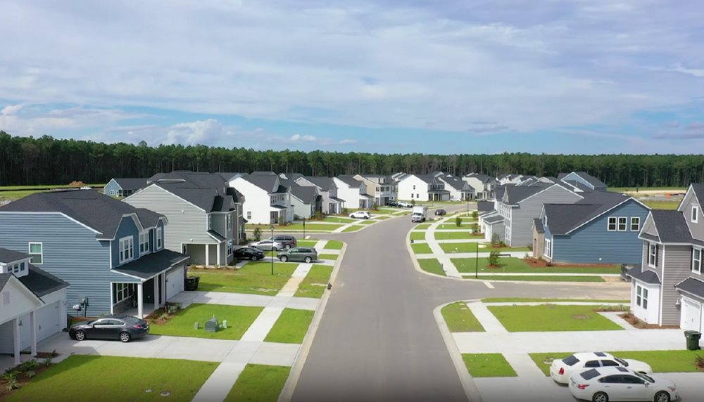 Streetscape at CypressPreserve by Lennar