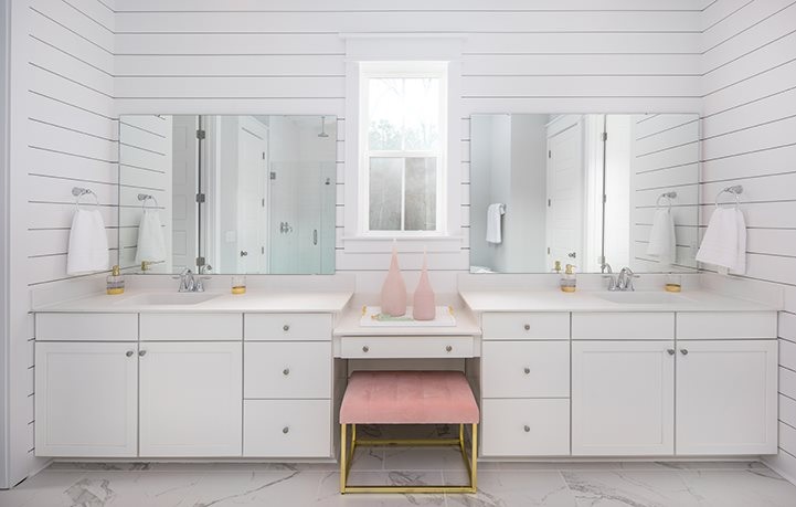 Bathroom at HamptonMill by Lennar
