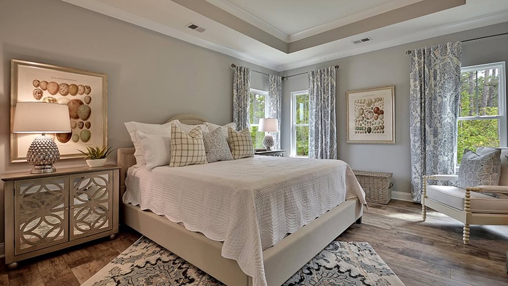 StPhillipsBedroom at HiltonHeadLakes by Lennar