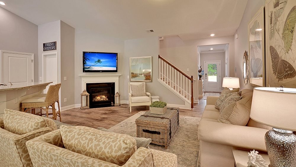 StPhillipsLivingRoom at HiltonHeadLakes by Lennar