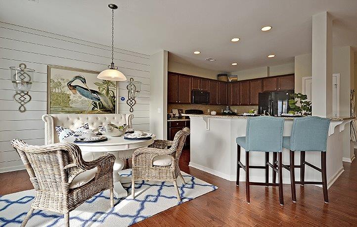 LindenBreakfastArea2 at LibertyVillage by Lennar