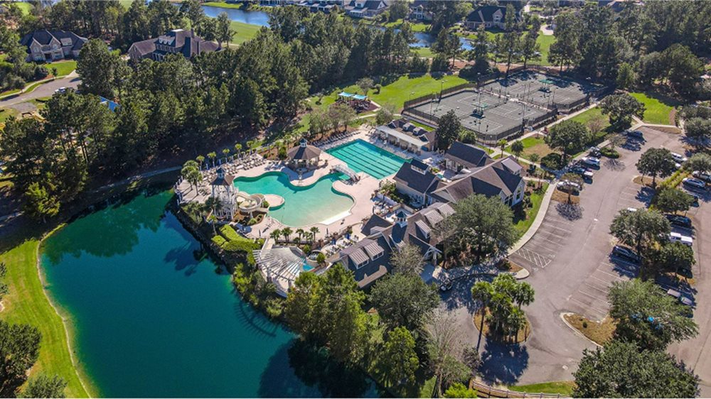 PoolAerial at SavannahQuarters by Lennar