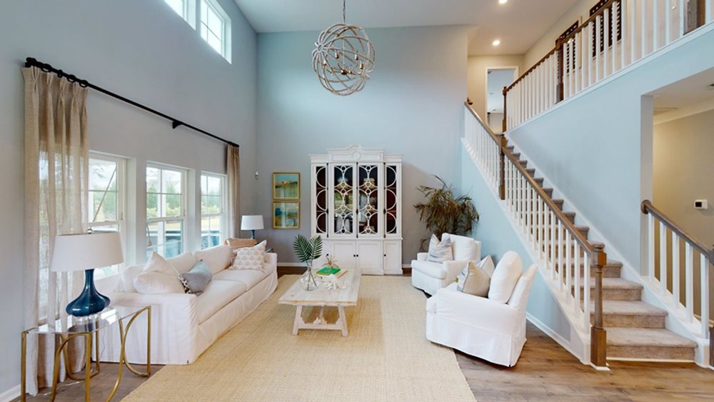 VirginianLivingRoom at SavannahQuarters by Lennar