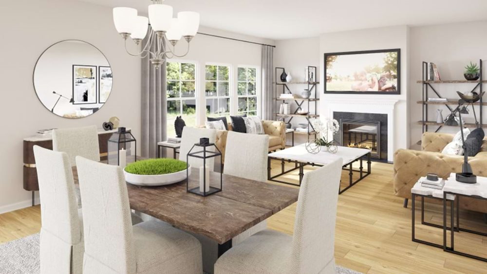 BlueHeronOpenLayout at SummersCorner AzaleaRidge by Lennar