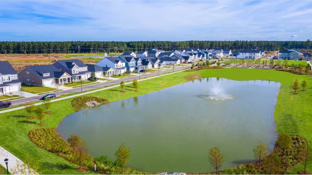 Pond at SummersCorner AzaleaRidge by Lennar