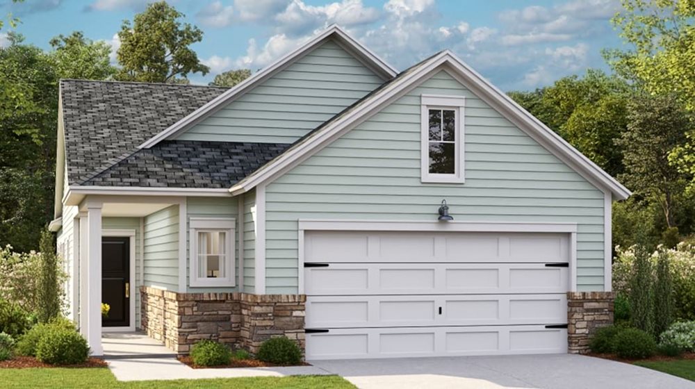 HamptonExterior at HorizonsCottages by Lennar