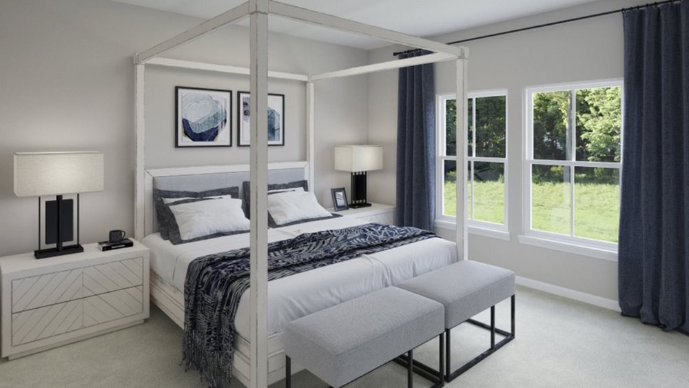 PalmettoBedroom at SummersCorner Sweetgrass by Lennar