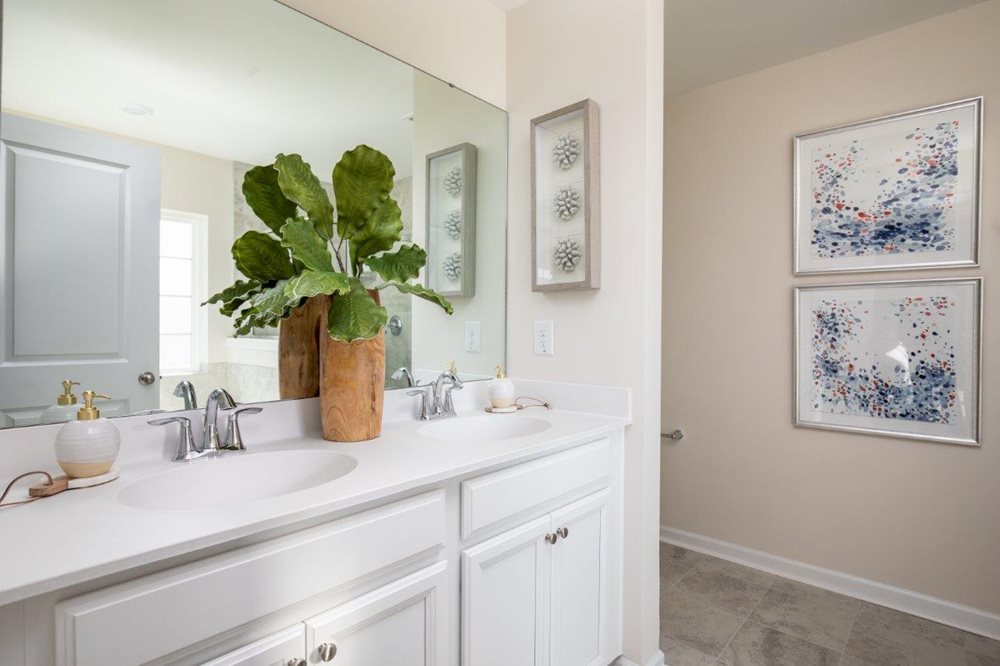 HanoverBathroom2 at TimberTrace by Lennar