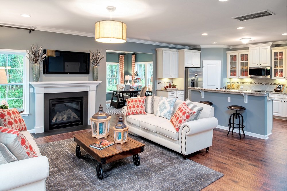 LivingRoom1 at TupeloRow by CalAtlantic