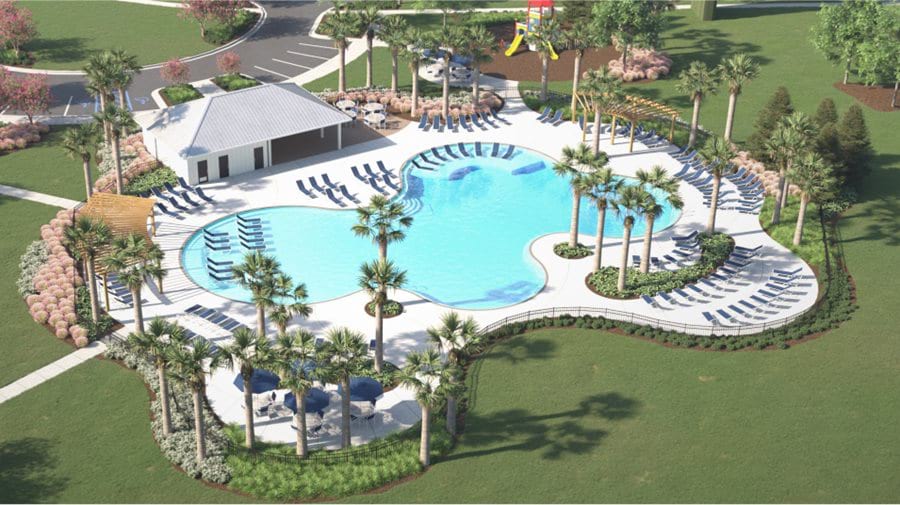 Pool at WatersideCaneBay by Lennar