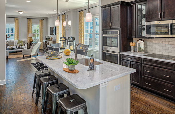 Kitchen at WhitesidesPark by CalAtlantic