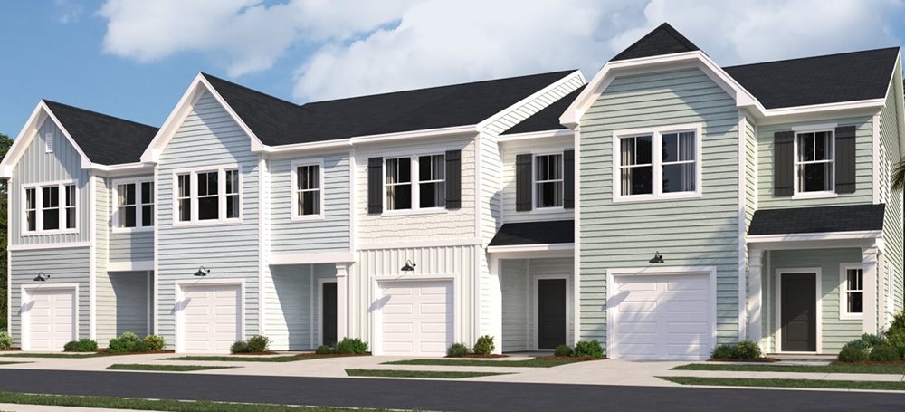 TownhomeExteriorRendering at WillowBend by Lennar
