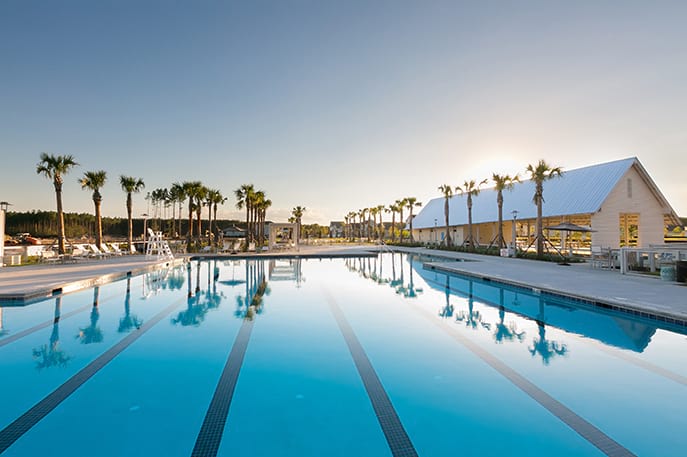 Pool at Nexton by Developer