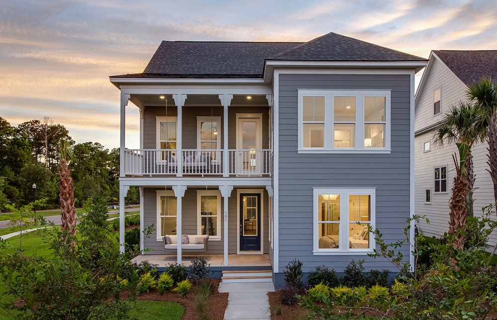 PoplarExterior at CarnesCrossroads by Pulte