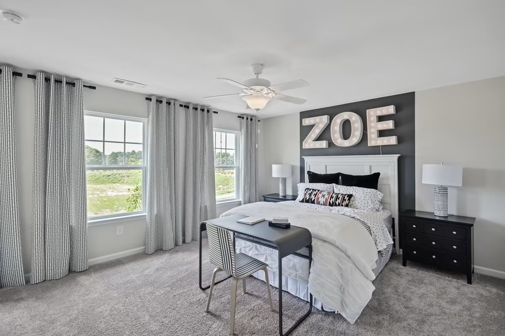 Bedroom at CedarGlenPreserve by Pulte