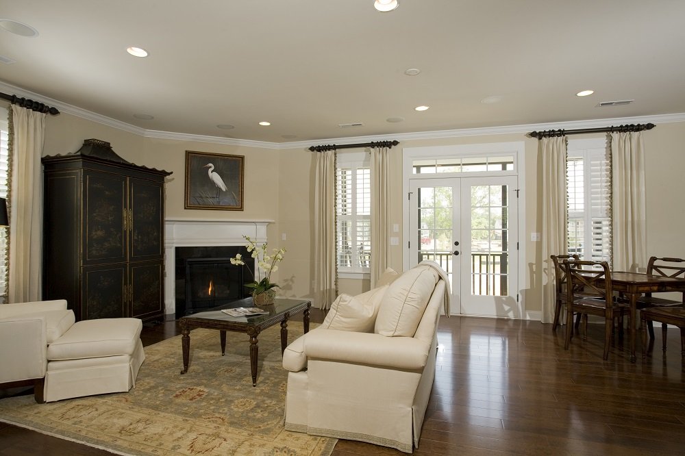 LivingRoom at EssexCarolinaBay by Pulte