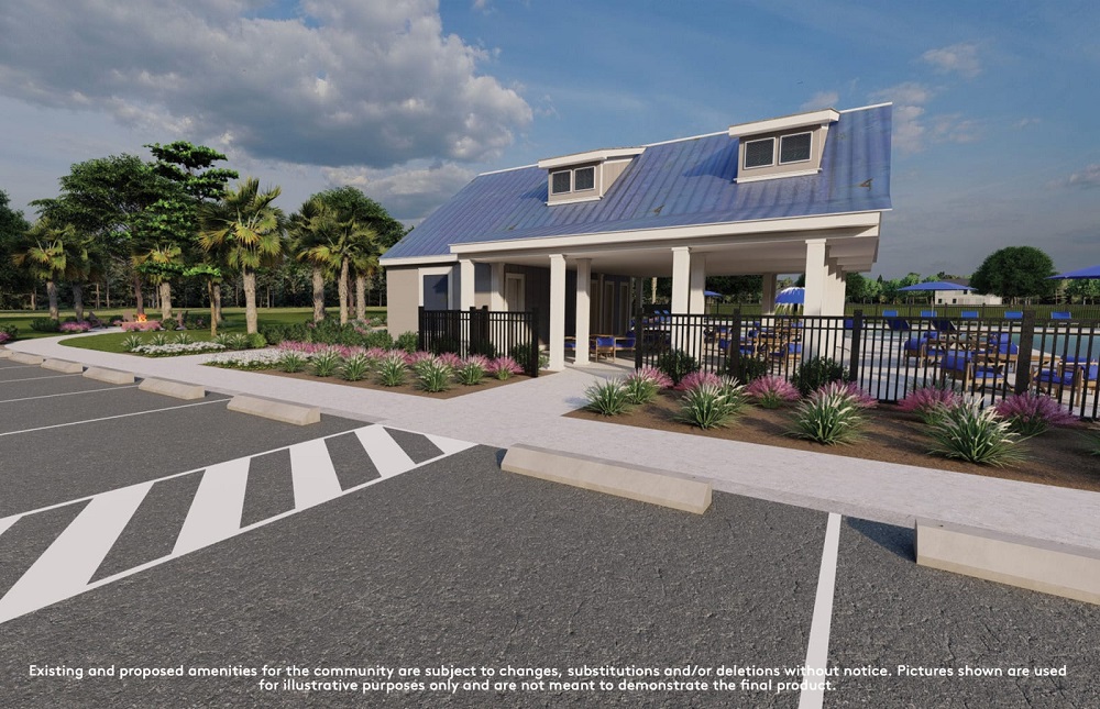 PoolHouse at GraceLanding by Pulte
