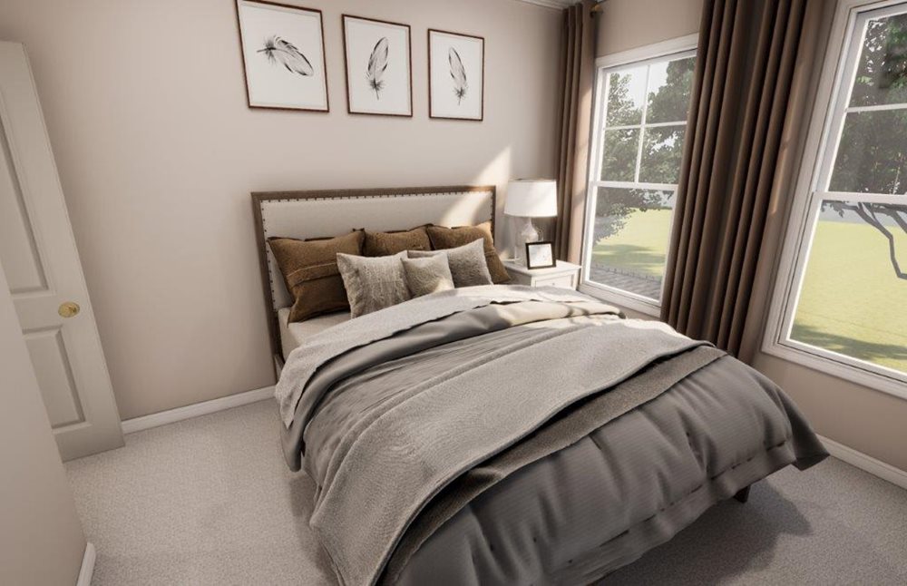 Bedroom2 at Harborwalk by Pulte