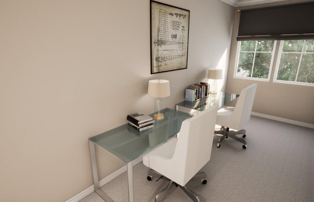 Desk at Harborwalk by Pulte