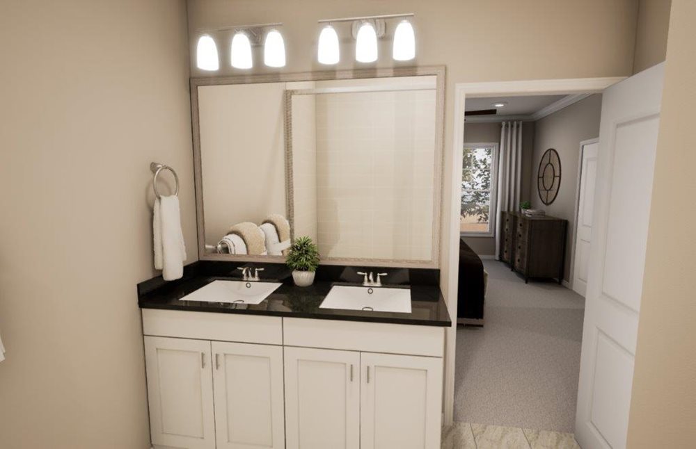 MasterBath at Harborwalk by Pulte